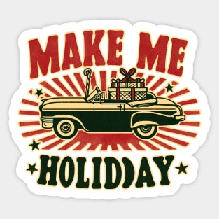 Holliday Sticker